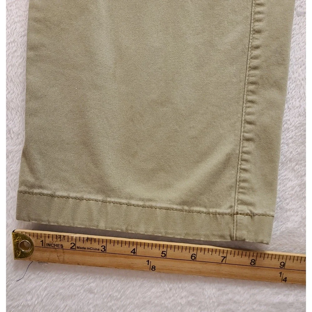 Lee X-Treme Comfort Men's Khaki Chino Pants Tan Straight Leg 39x30 Cotton blend